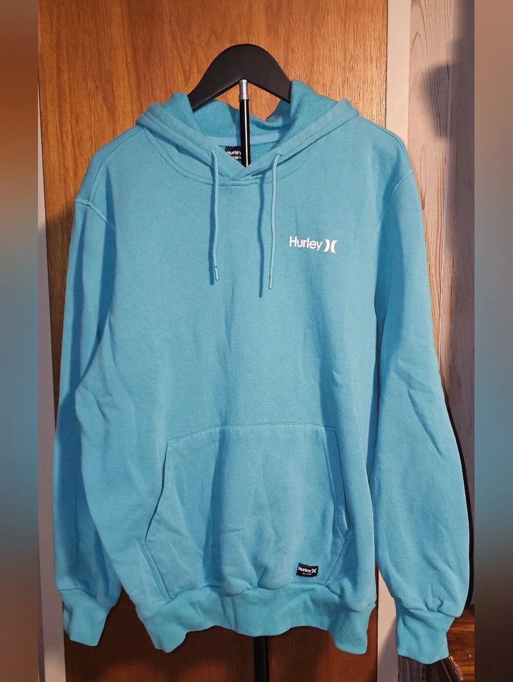 Hurley Light Blue Pullover Hoodie - Men